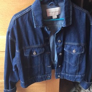 oversized denim jacket